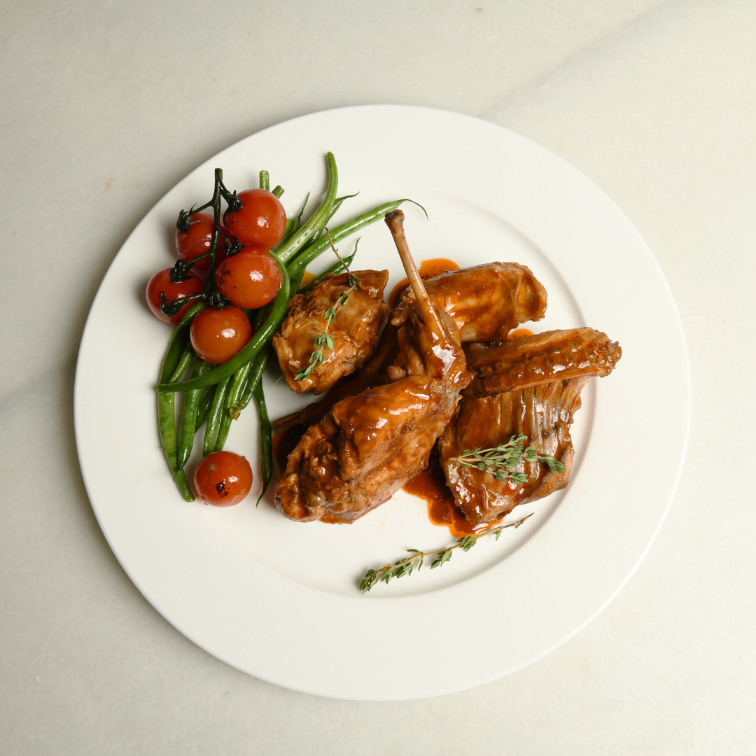 receta de carne de conejo en adobo
