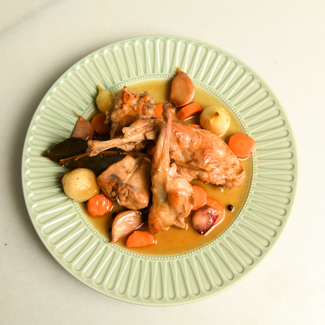 receta de carne de conejo en escabeche